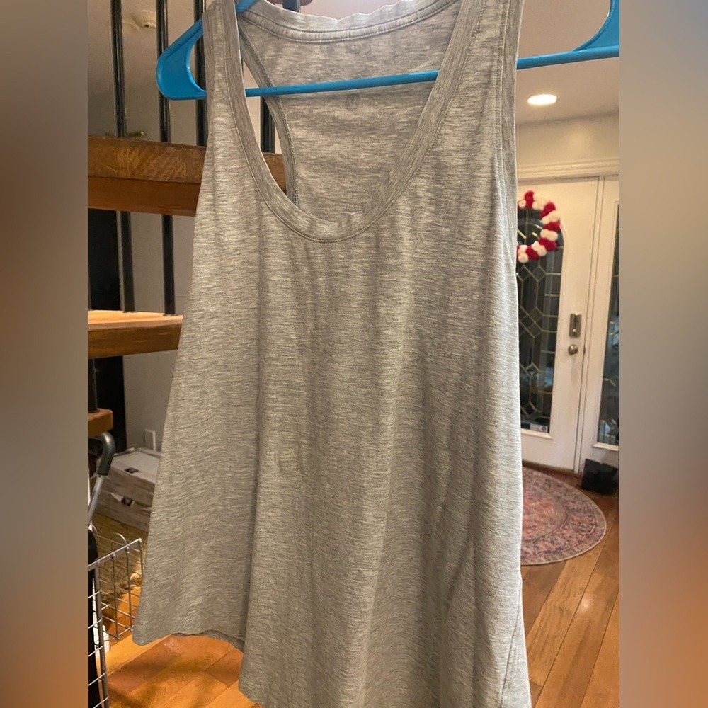 Lululemon Athletica Heather Gray Tank Top